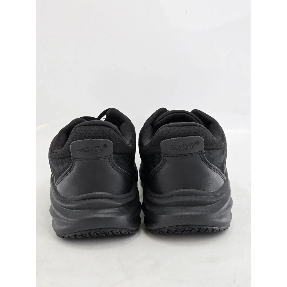 Hi-Tec Resist SR Runner Womens 10W Black Slip Resistant Work Shoes - Excellent